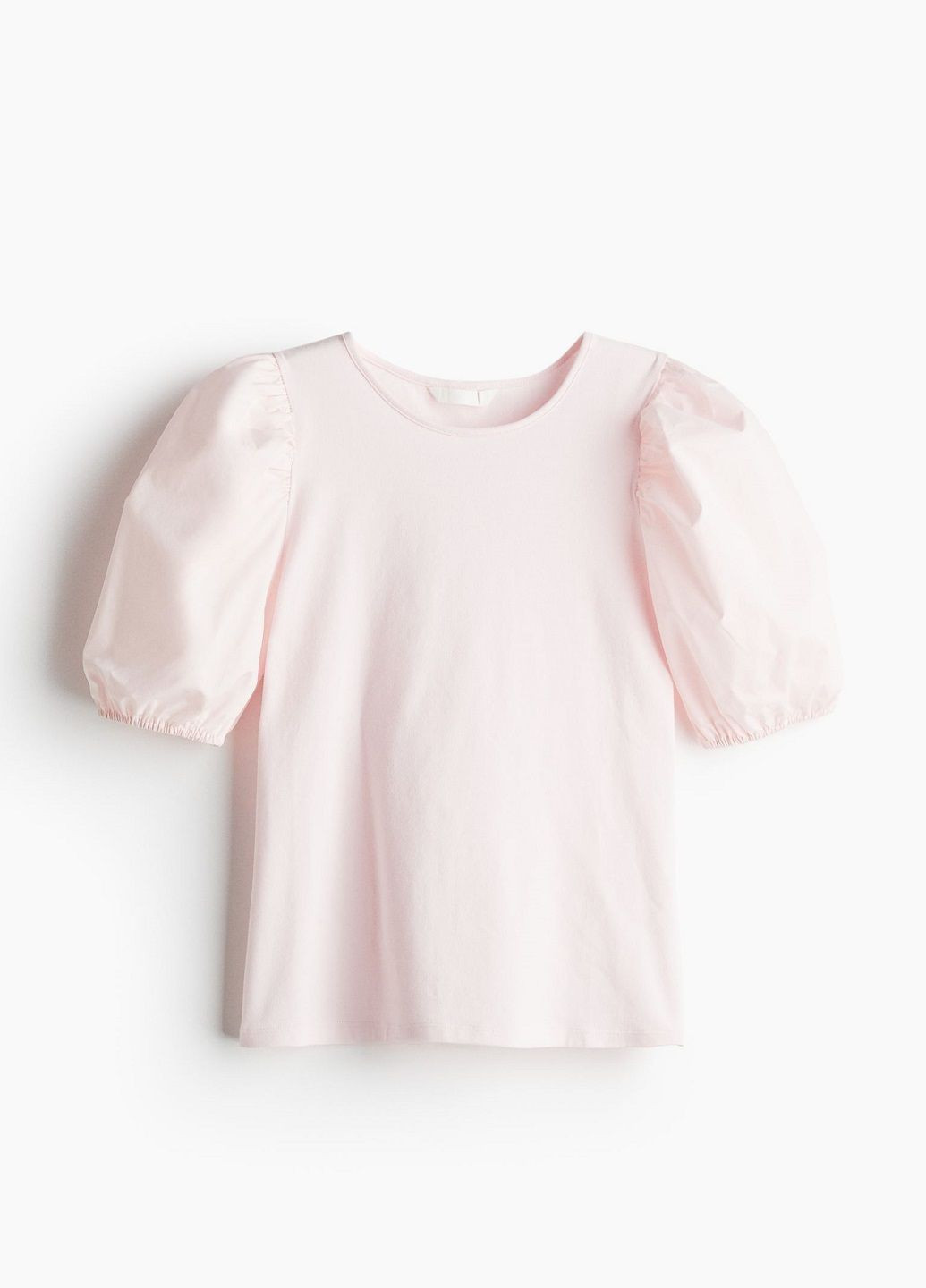 Світло-рожева літня футболка H&M