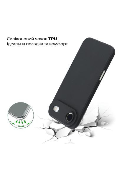 Чехол для мобильного телефона (713758) BeCover Apple iPhone 17 Air Black (366154326)