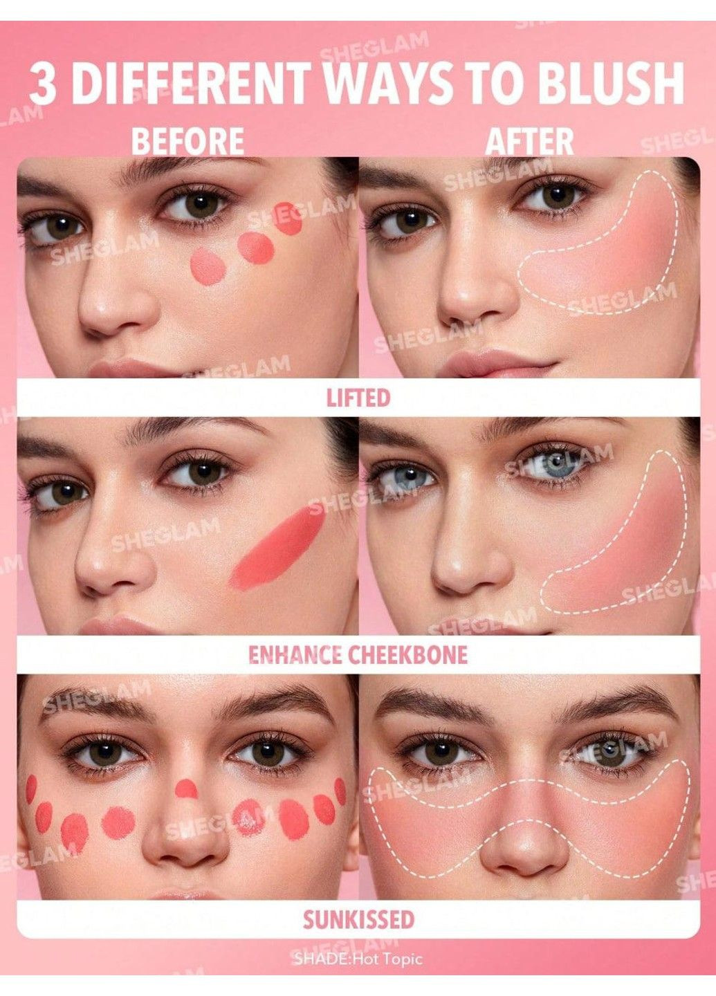 Жидкие румяна Color Bloom Liquid Blush-Orange Peel Sheglam (332005114)