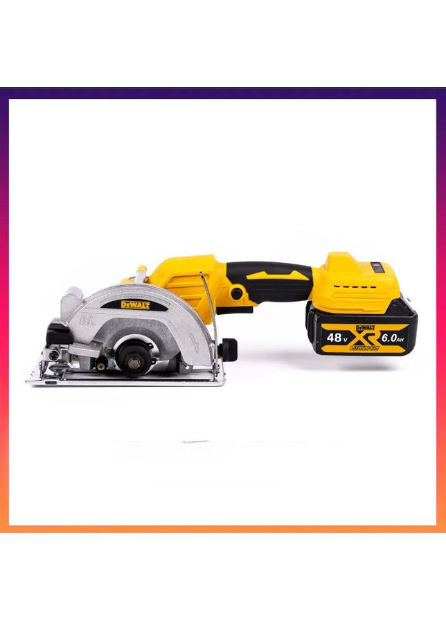 Набор аккумуляторный 5в1 48V (Шуруповерт +Гайковерт + перфоратор + КШМ + Циркулярка) АКБ набор Деволт 5в1 (48V 6Ah) DeWALT (368682148)