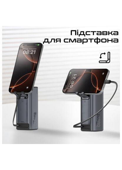 Батарея універсальна (titan-130rc) Promate 20000mAh PD/130W (370016004)
