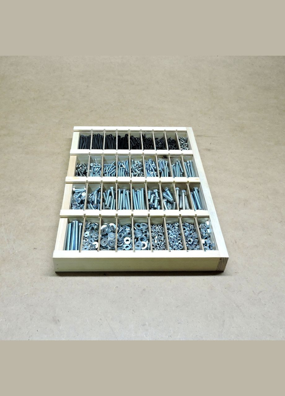 Набор 4х метизов универсальный 2218шт No Brand (328911707)