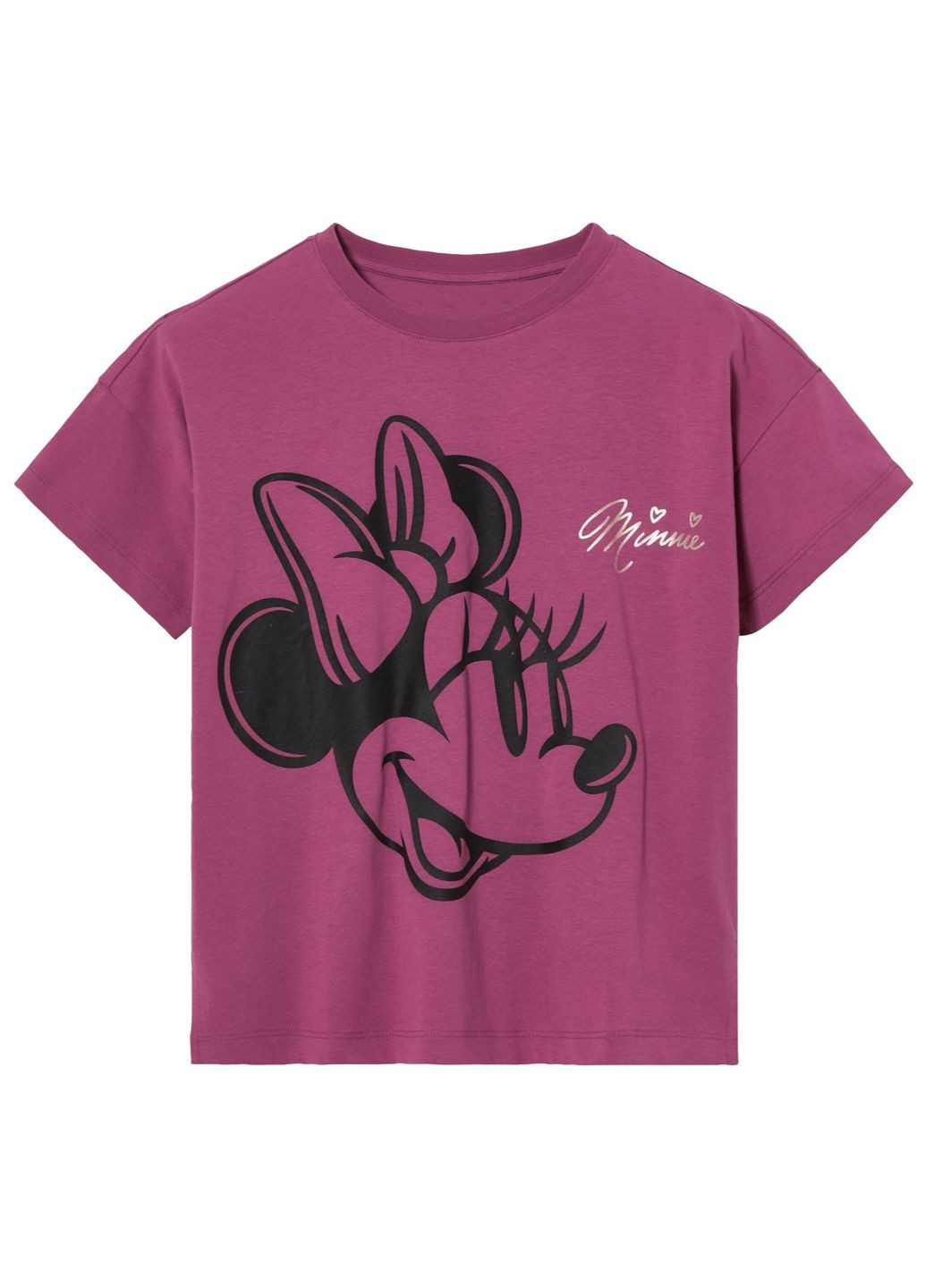 Розовая летняя футболка для девочки Pepperts