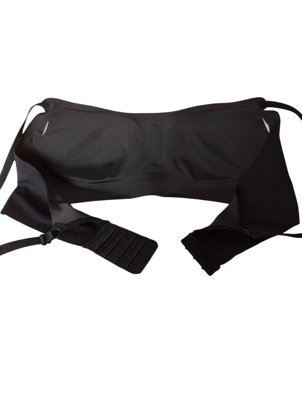 Чорний топ бюстгальтер No Brand без кісточок