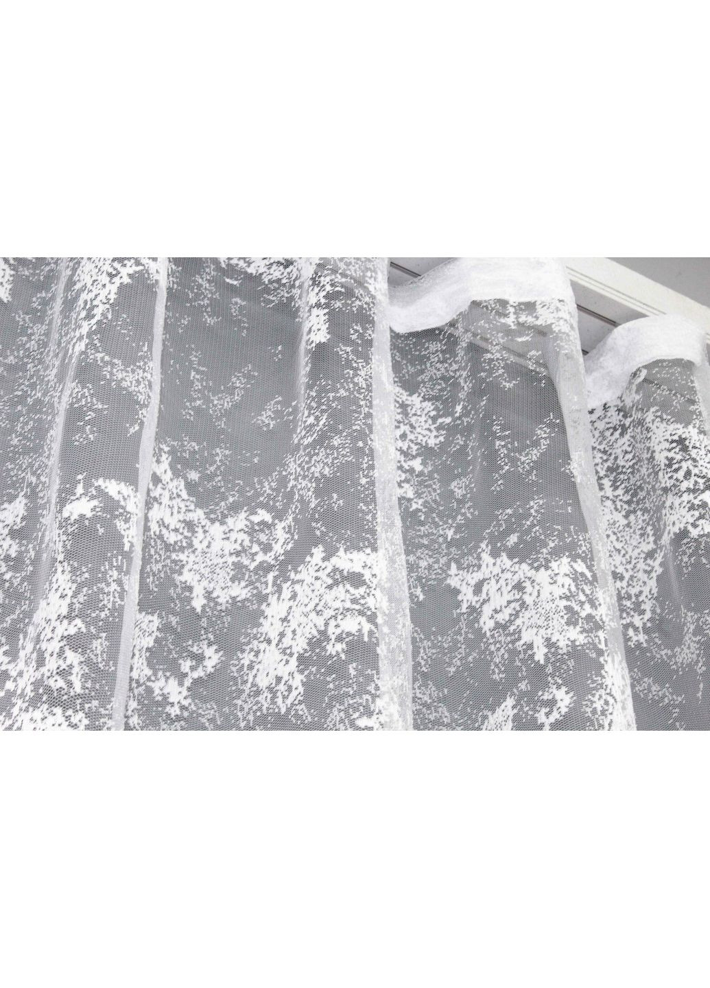 Тюль 1368т Мрамор Al-1 Жаккард 200х270 см (43-144) VR-Textil (298122366)