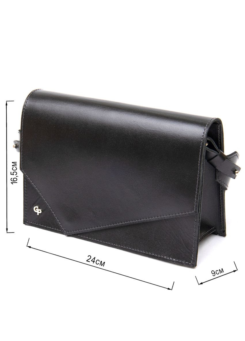 Женская стильная сумка из натуральной кожи 24х16,5х9 см 11434 Grande Pelle (329199143)