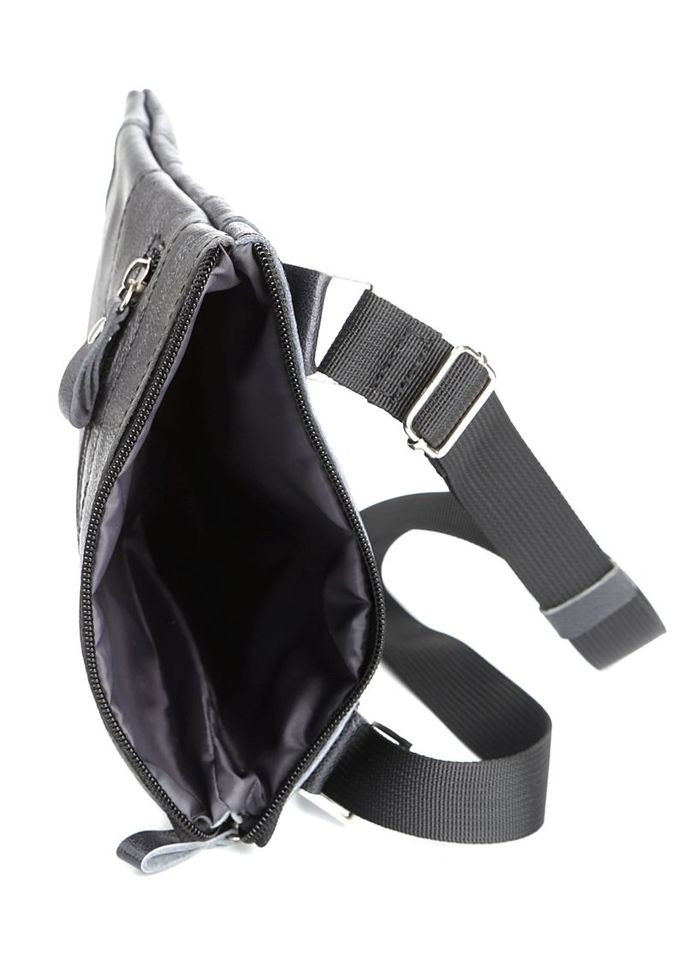 Сумка мужская кожаная через плечо 00966 Синяя Shvigel (302007604)