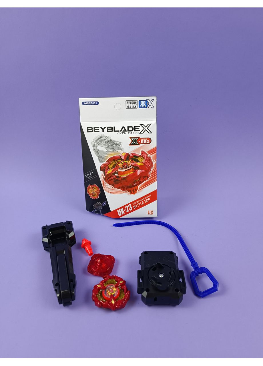 Бейблейд X F 720 з запускачем, бей, металева накладка, в коробці BeyBlade (362575229)