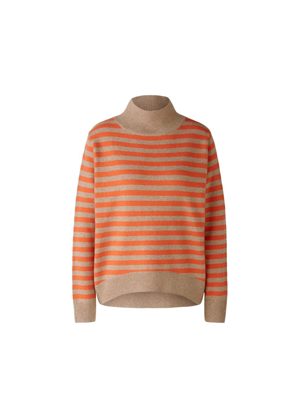 Комбінований демісезонний жіночий светр 89934 0703 різнокольоровий 44 джемпер Oui