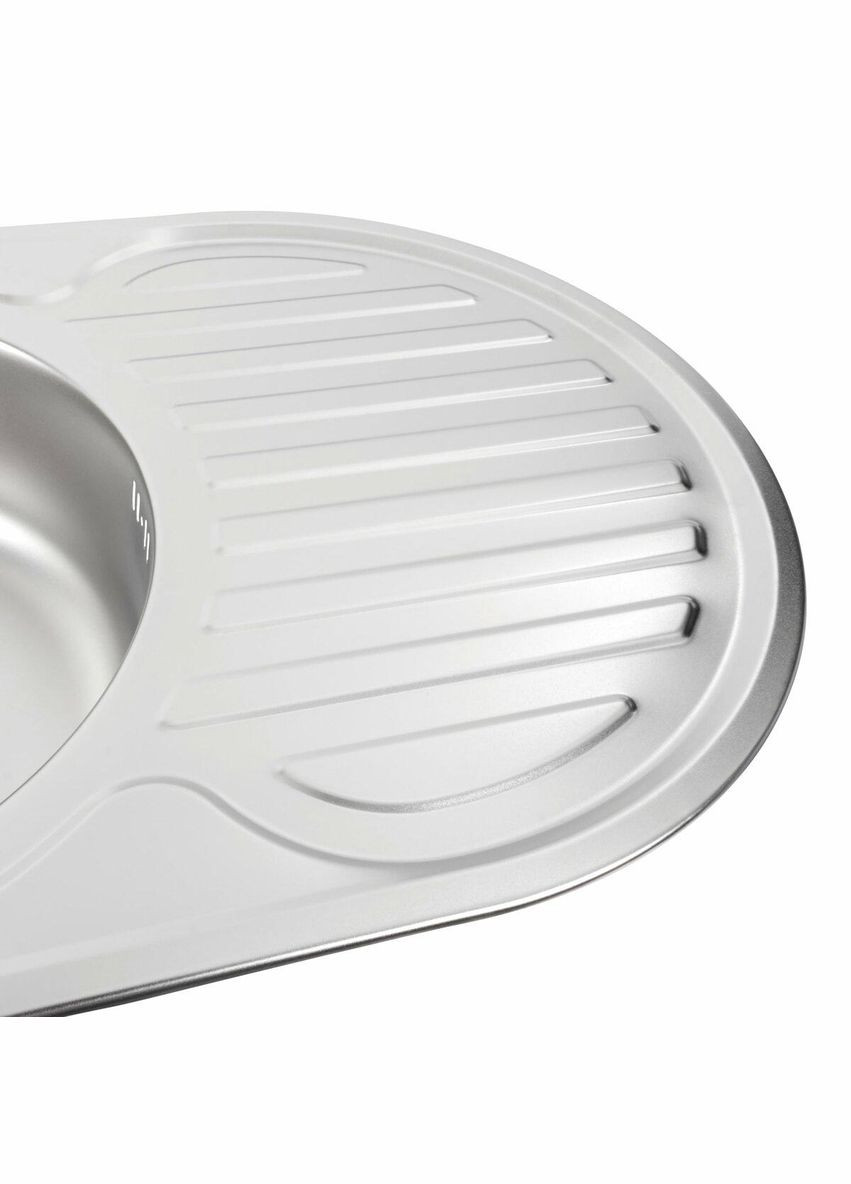 Кухонна мийка з нержавіючої сталі 7750 САТИН (0,8/180 мм) Valeso (342071505)