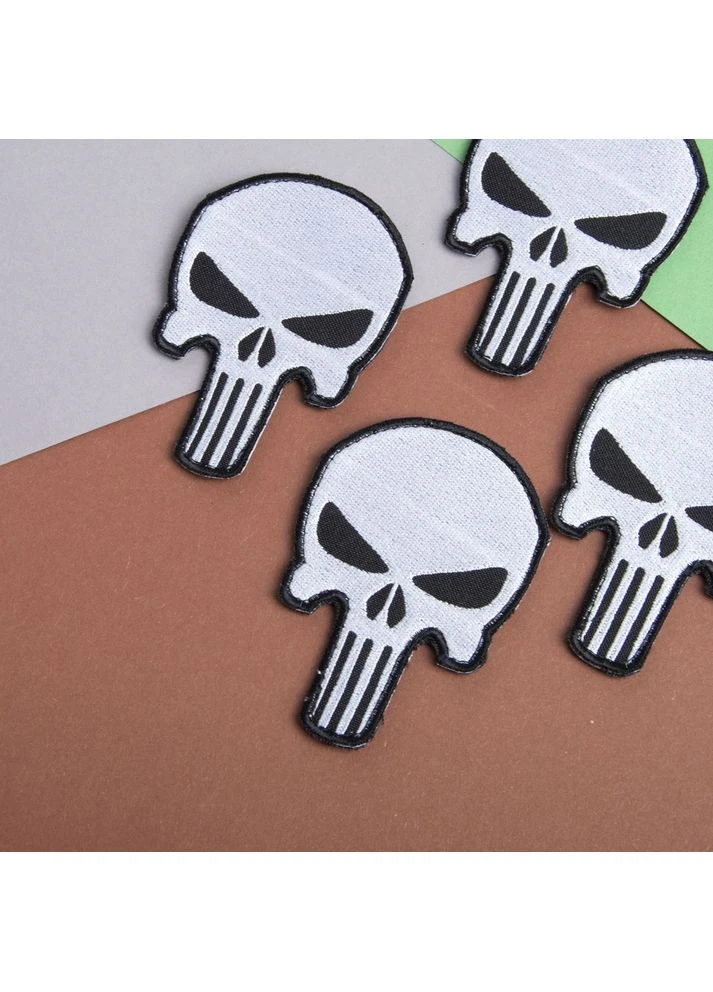 Шеврон нашивка на липучці Череп Punisher 6,5х9 см TM (800029624) IDEIA (391255541)