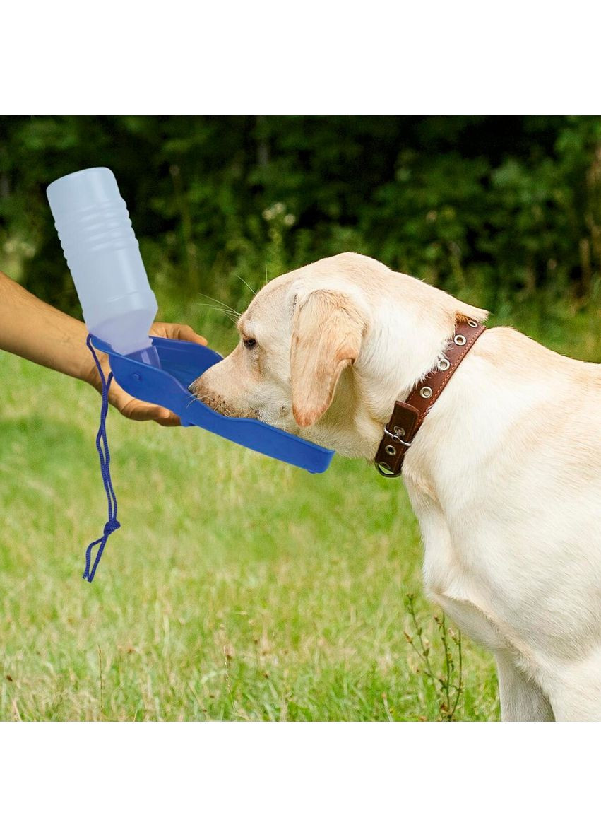 Дорожная поилка, 26см, 500мл, синяя Ferplast (353688262)