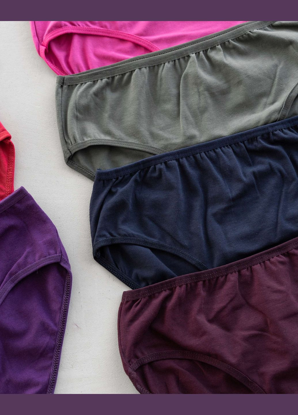 Набор женских трусиков неделька батал - 7 шт Nicoletta (303617397)