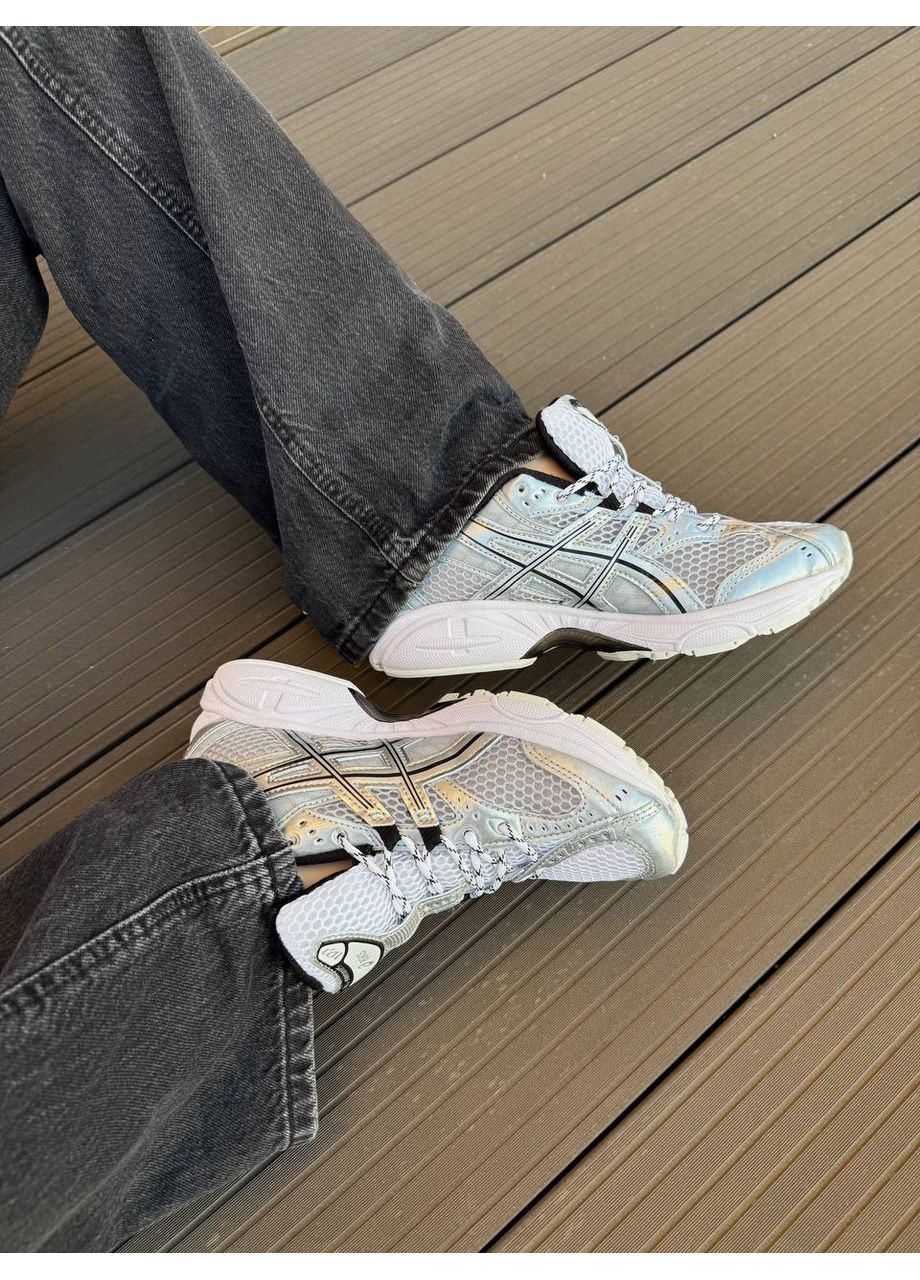 Білі Осінні кросівки чоловічі asics gel nimbus 10.1 white асікс гель німбус No Brand