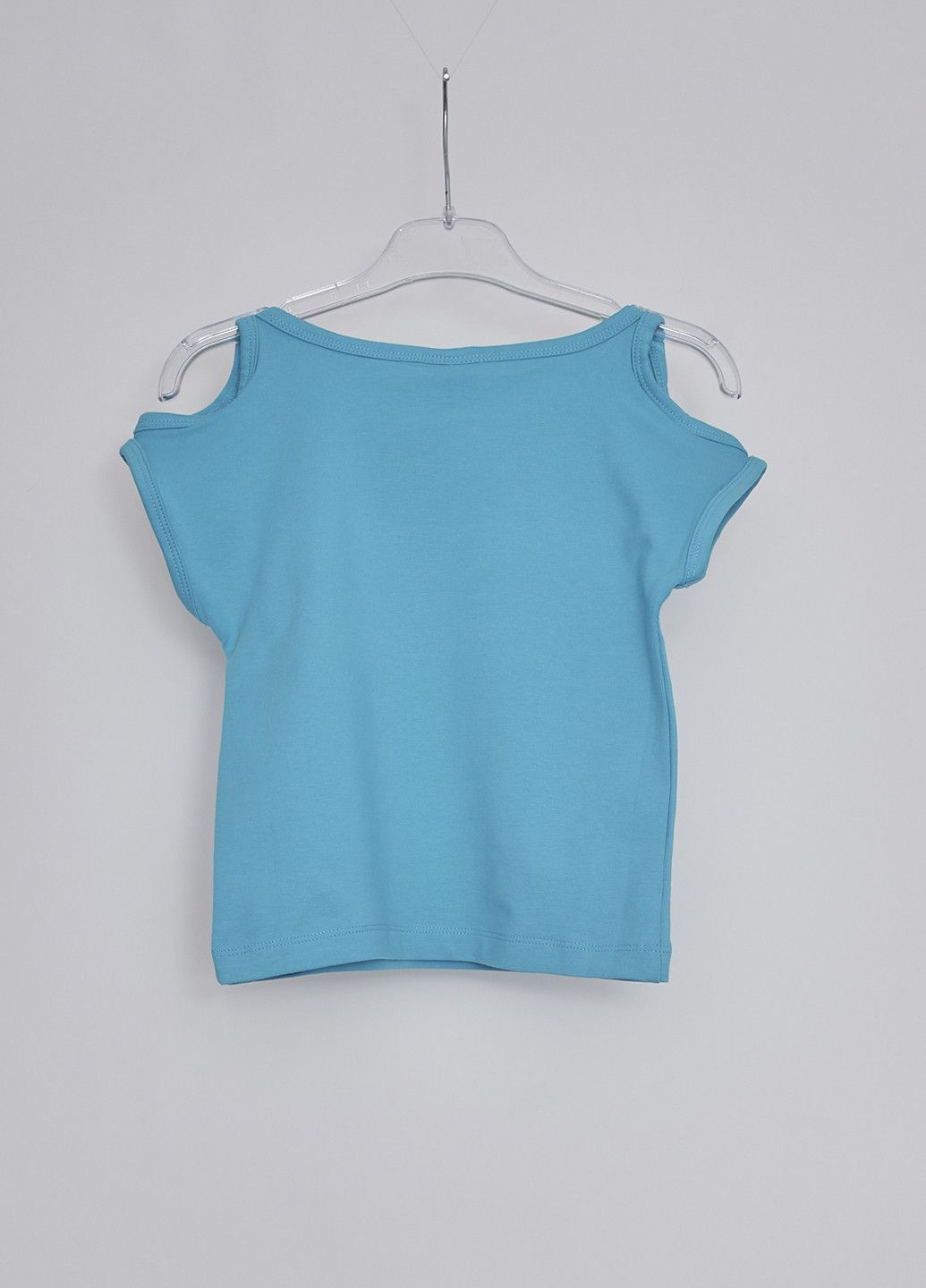 Голубая летняя футболка голубой Sprint