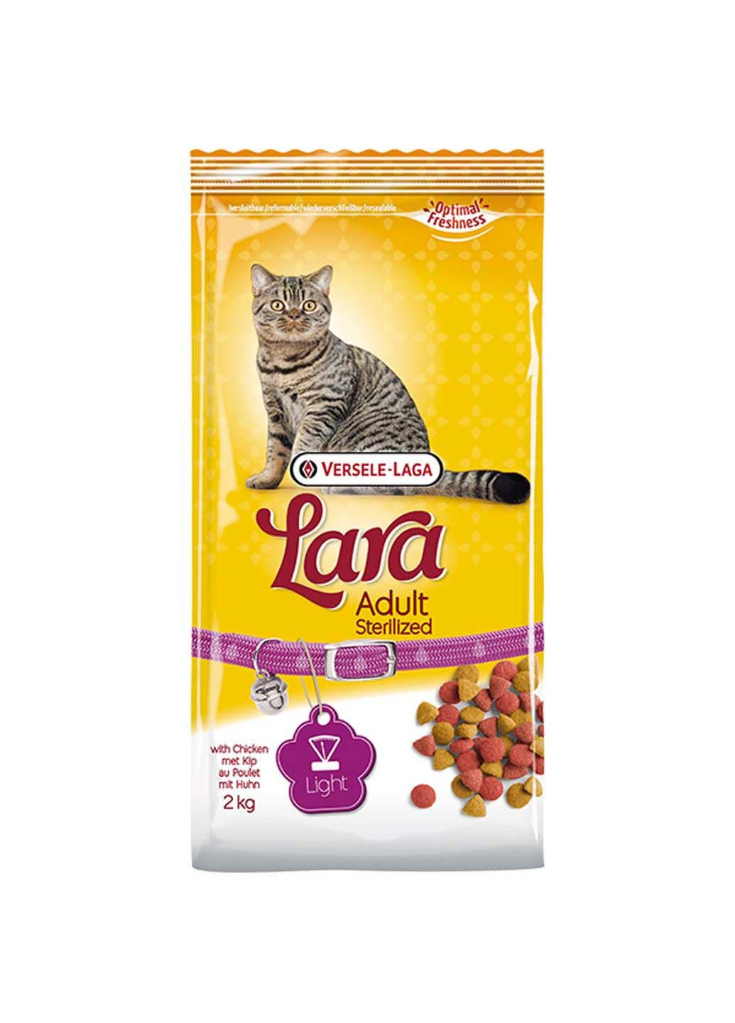 Сухой премиум корм для кастрированных котов и стерилизованных кошек Adult Sterilized 2 кг Lara (286472555)
