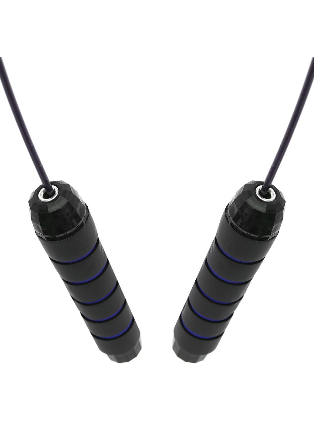 Скакалка швидкісна для кросфіту Speed Rope Classic XR-0147 Black/Blue Cornix (320208059)