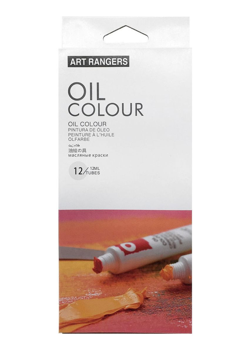 Художественные масляные краски Art Ranger набор 12 цветов по 12 ml Art Rangers (322772723)