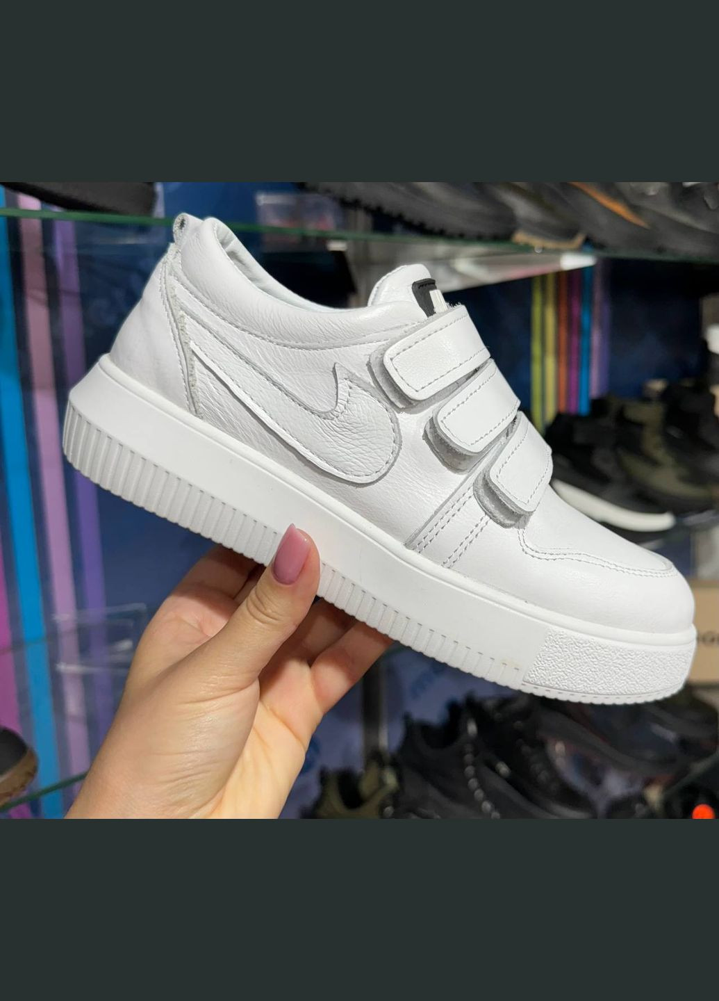 Білі кеди піка уни. натуральна шкіра 9832548 Monster