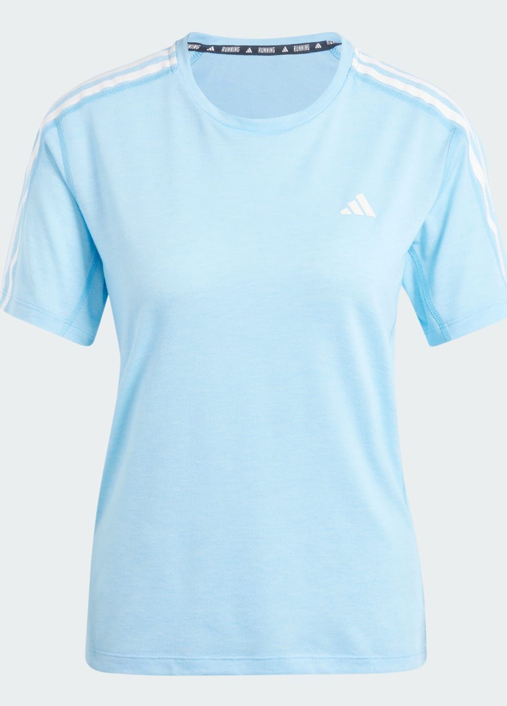 Комбинированная всесезон футболка own the run 3-stripes adidas