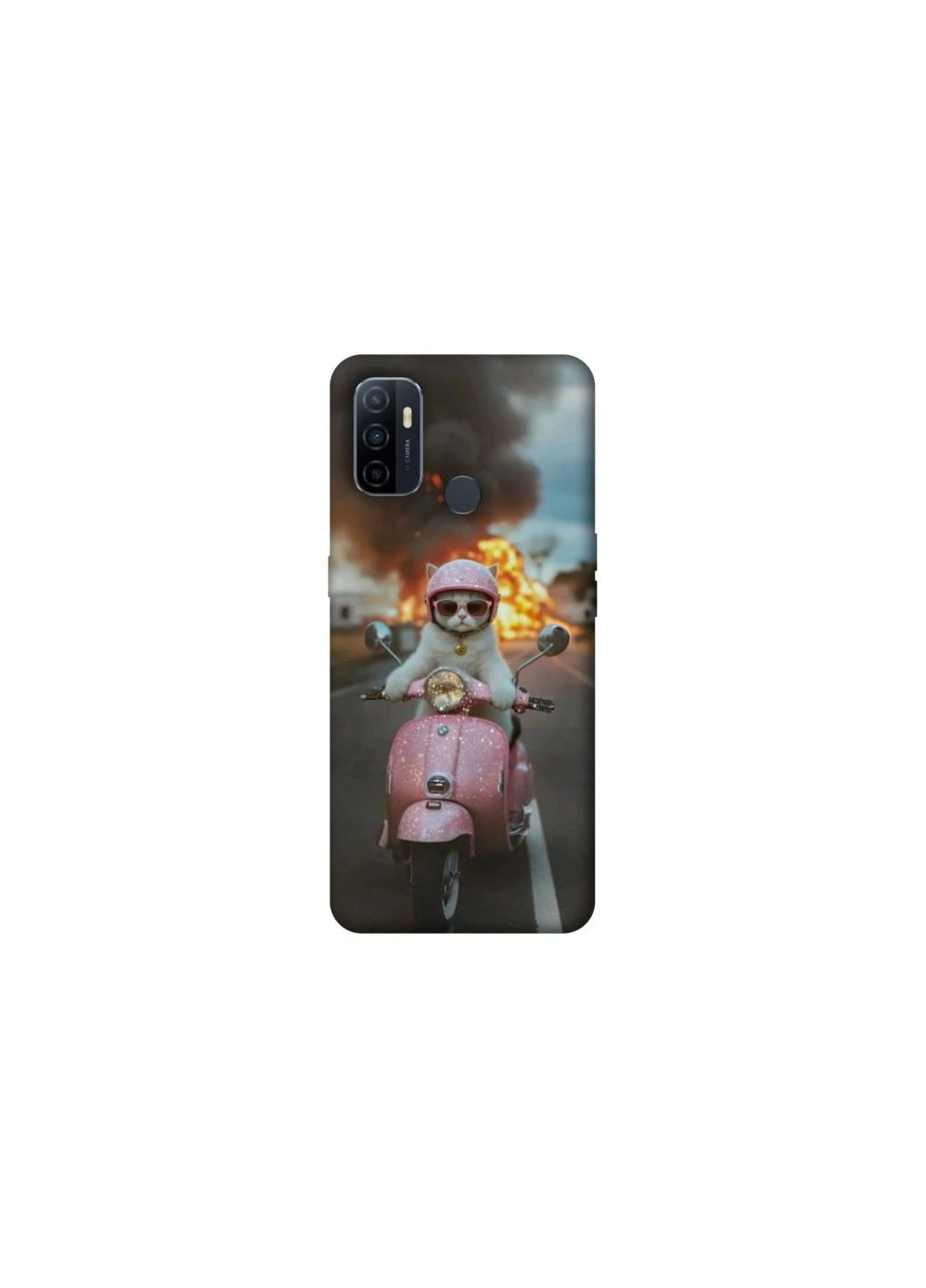 Чехол на Oppo A53 / A32 / A33 Exploding Kittens ver.3 Frontalka (361322775)