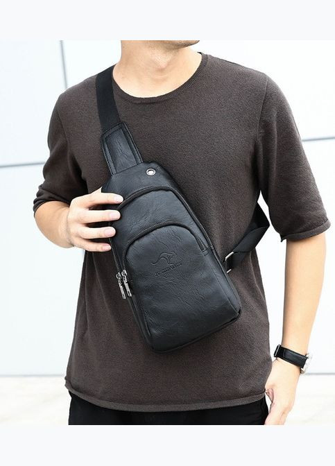 Чоловіча сумка-бананка з USB PTR No Brand (317764158)