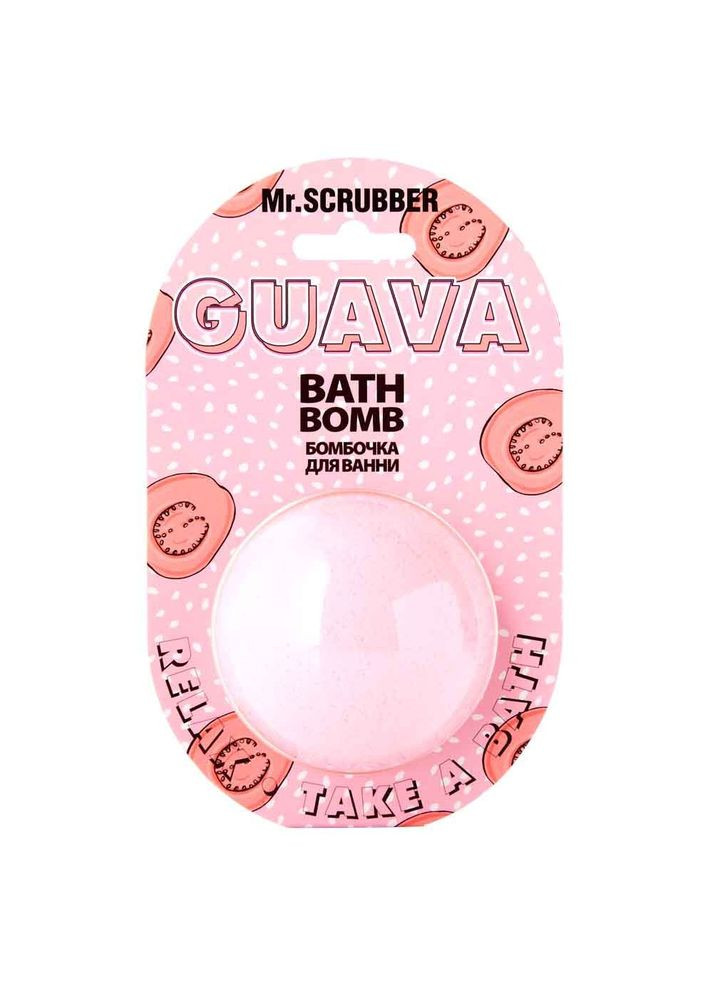 Бомбочка для ванни Guava Mr.SCRUBBER 200 г Mr. Scrubber (365842522)