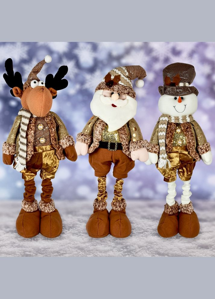 Фигура новогодняя "Santa&Co" 110см (ноги-телескоп) Home (308019778)