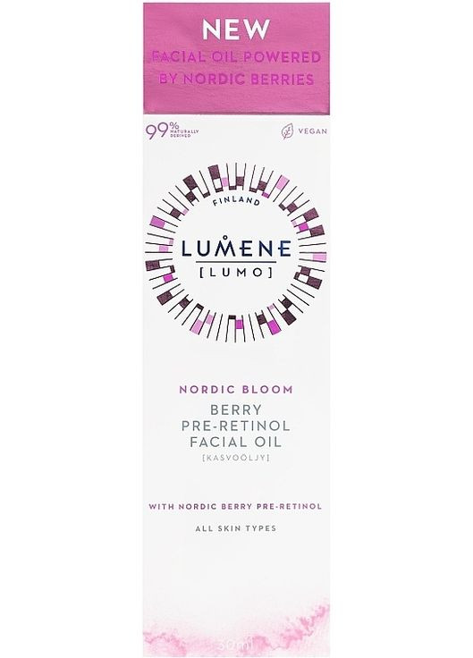 Відновлювальна олія для обличчя Nordic Bloom Berry Pre-Retinol Facial Oil 30ml (1404505-24641951) Lumene (368624393)