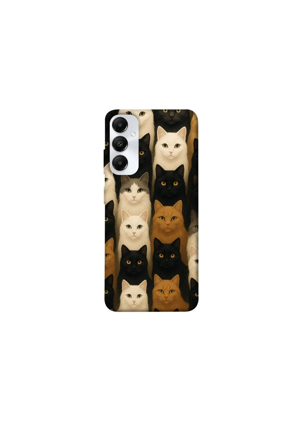 Чохол на Samsung Galaxy A05s Colorful Cat Collage Frontalka (352210774)