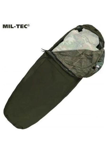 Чохол з мембраною для спального мішка MilTec Олива 14115001 Mil-Tec (305743239)