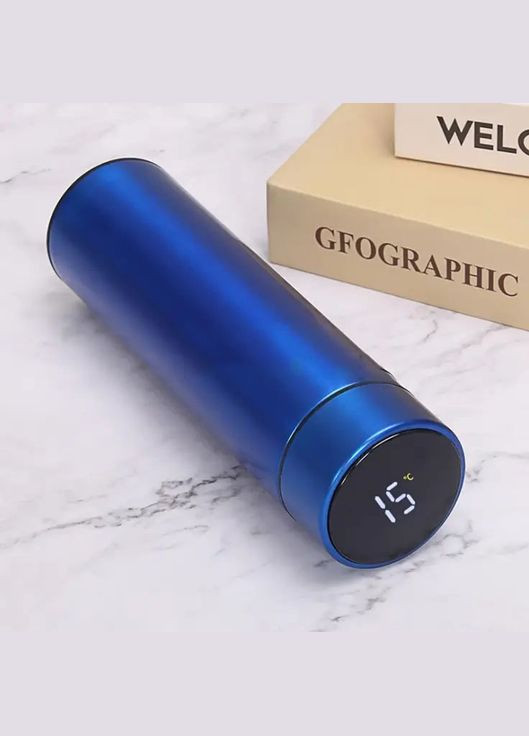 Термос UN-1006 500 мл с датчиком температуры, Термос для школы, Умный термос. Цвет: Unique (364663832)