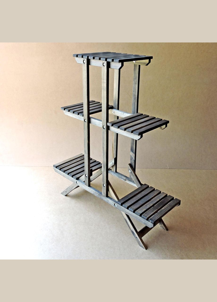 Підставка для квітів з дерева Прованс моріон (ЦВТ-0106) No Brand (328224771)