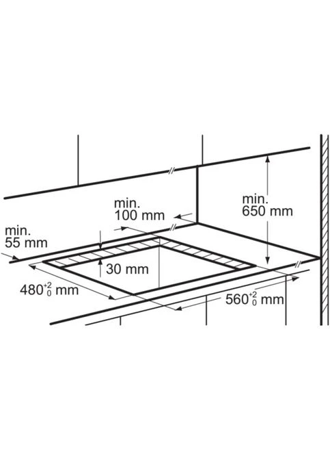 Варочная поверхность KGS64562SX Electrolux (339084289)