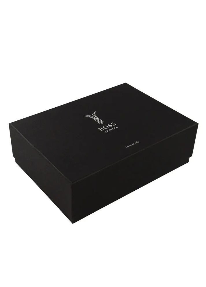 Келихи кришталь із сріблом "Козаки" 6 келихів, із позолотою | Подарунок шефу, Boss Crystal B6KOZ1GG (345646736)