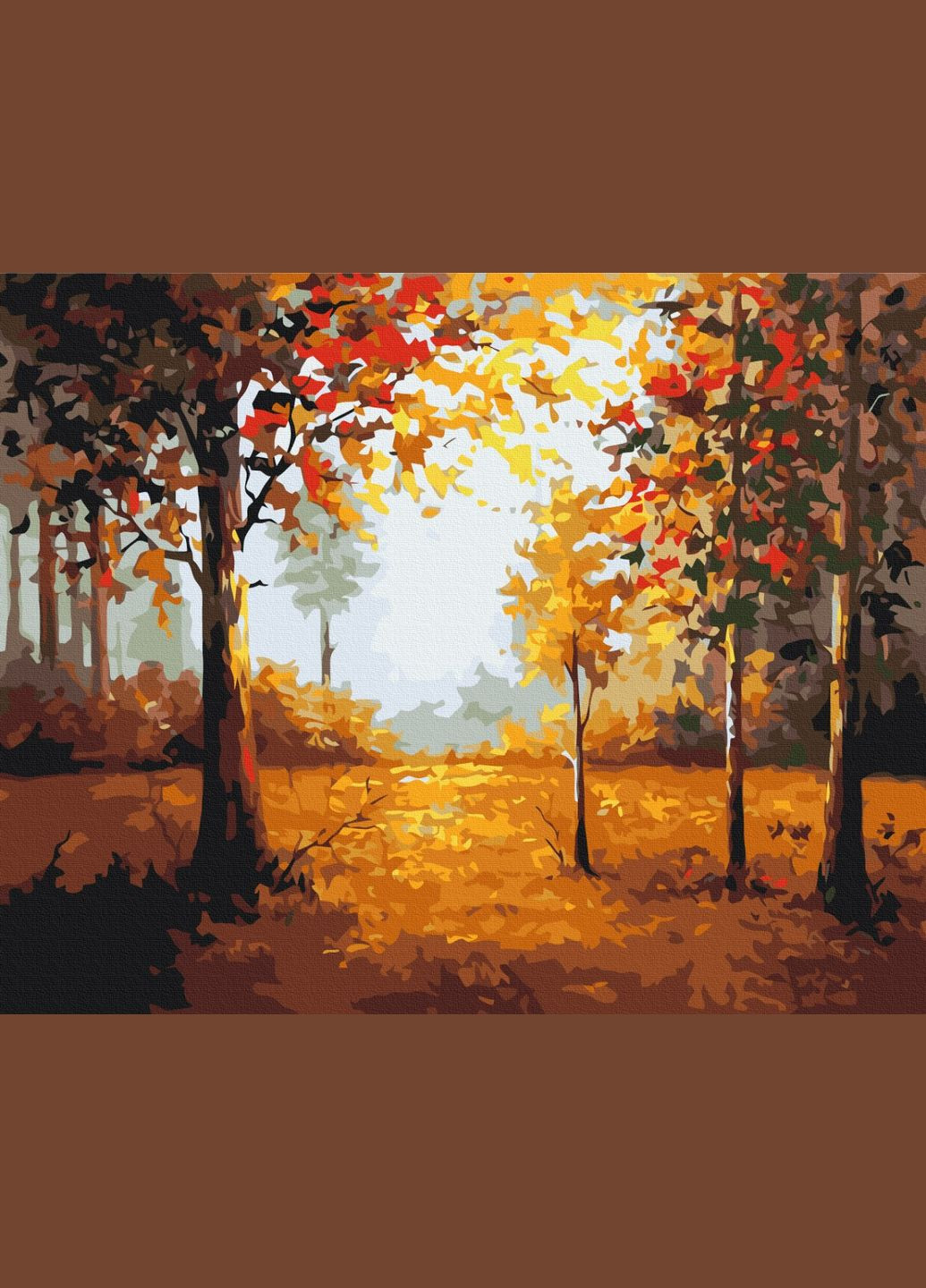 Картина по номерам "Уголок осени" 40х50 см Brushme (364848274)