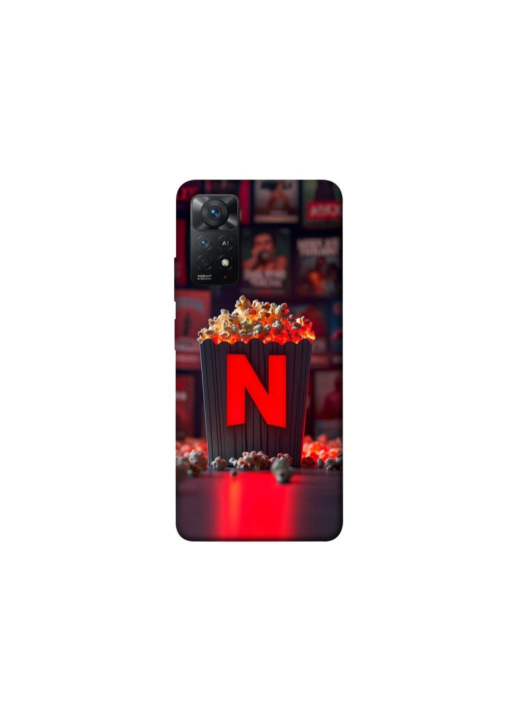 Чехол на Xiaomi Redmi Note 11 Pro 4G/5G Netflix and popcorn Frontalka (354182607)