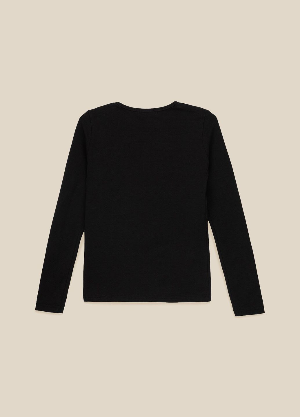 Лонгслив однотонный женский WBC02348 Черный shop (2000990202338) LAWA (316023491)