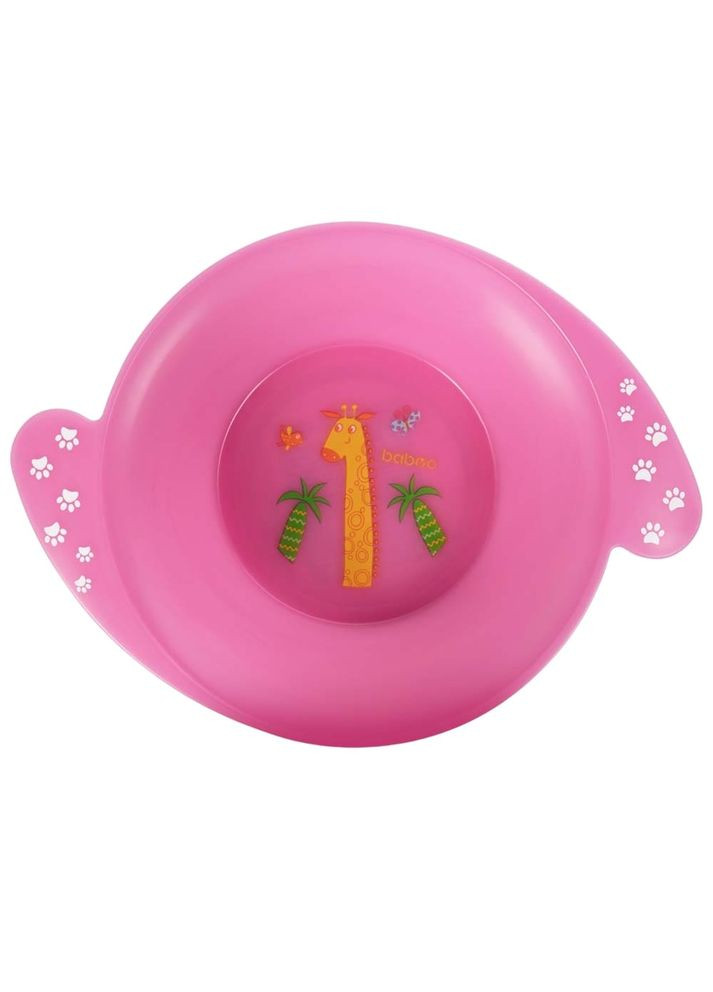 Мисочка Safari з ручками, 6+ міс, рожевий () Baboo 9-030 (335973863)