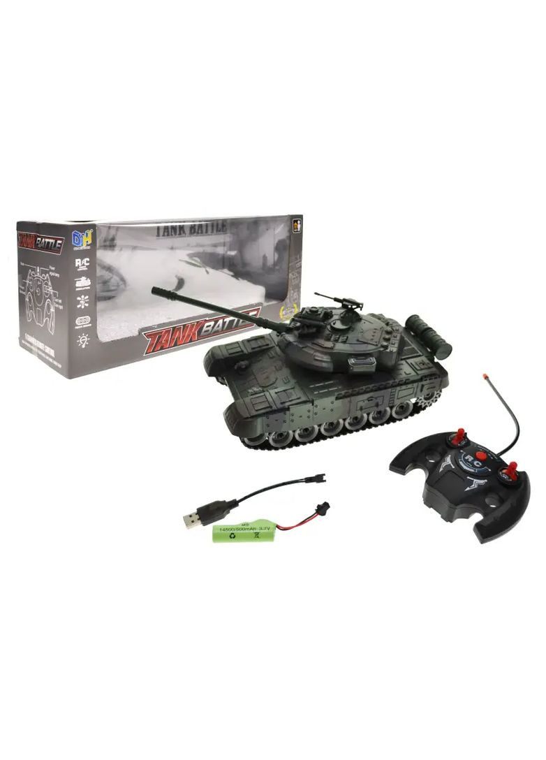 Танк на радіокеруванні акумуляторний DH666-61A в асортименті 33x12x12,5 см YG Toys Маш7266 (370653048)