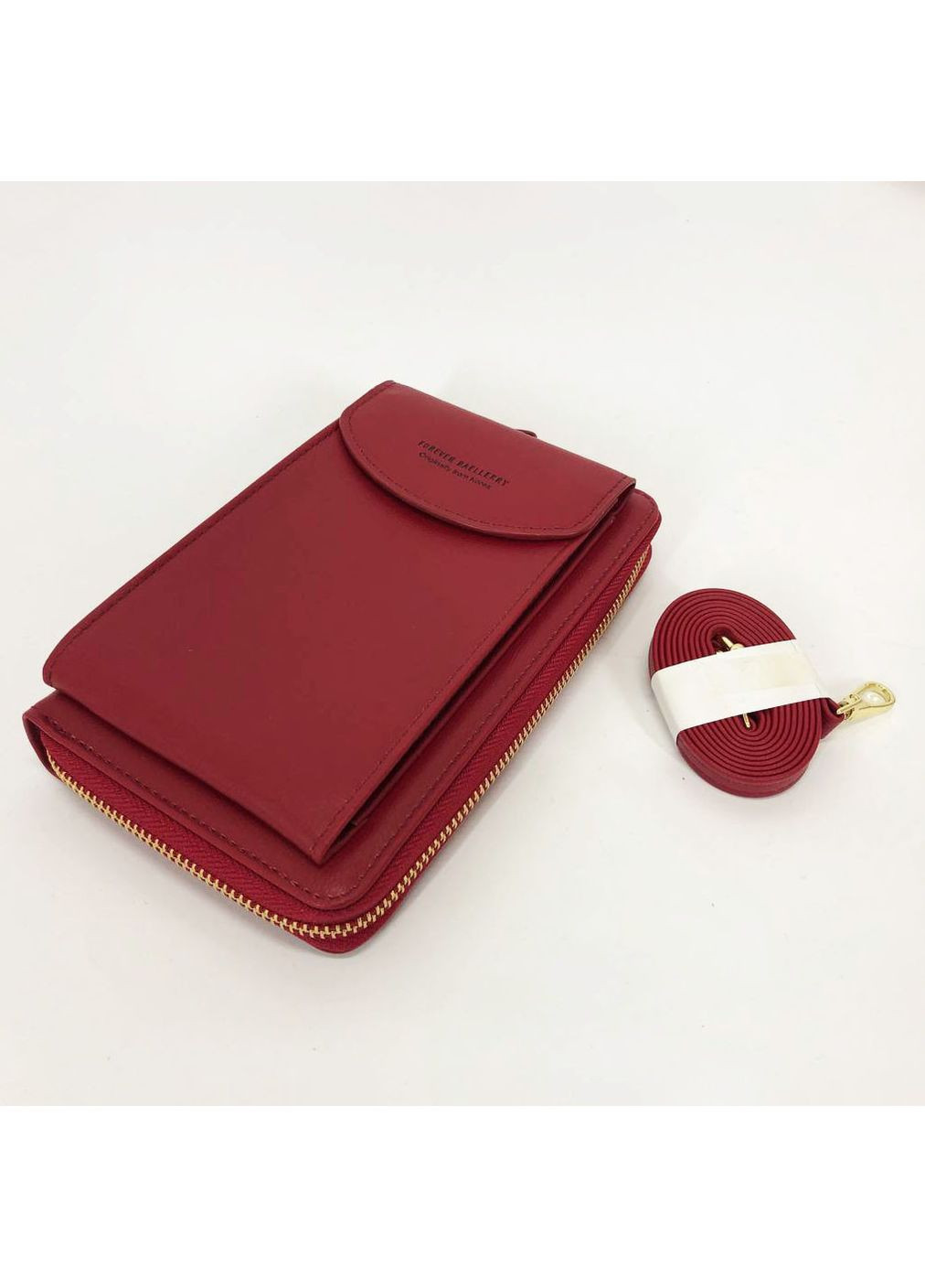 Жіночий клатч-шумка Forever Young, гаманець сумка з відділенням для телефону. Колір: рожевий Baellerry (365812884)