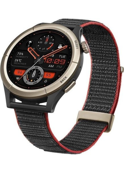 Розумний годинник Cheetah Pro Run Track чорний Amazfit (295376276)