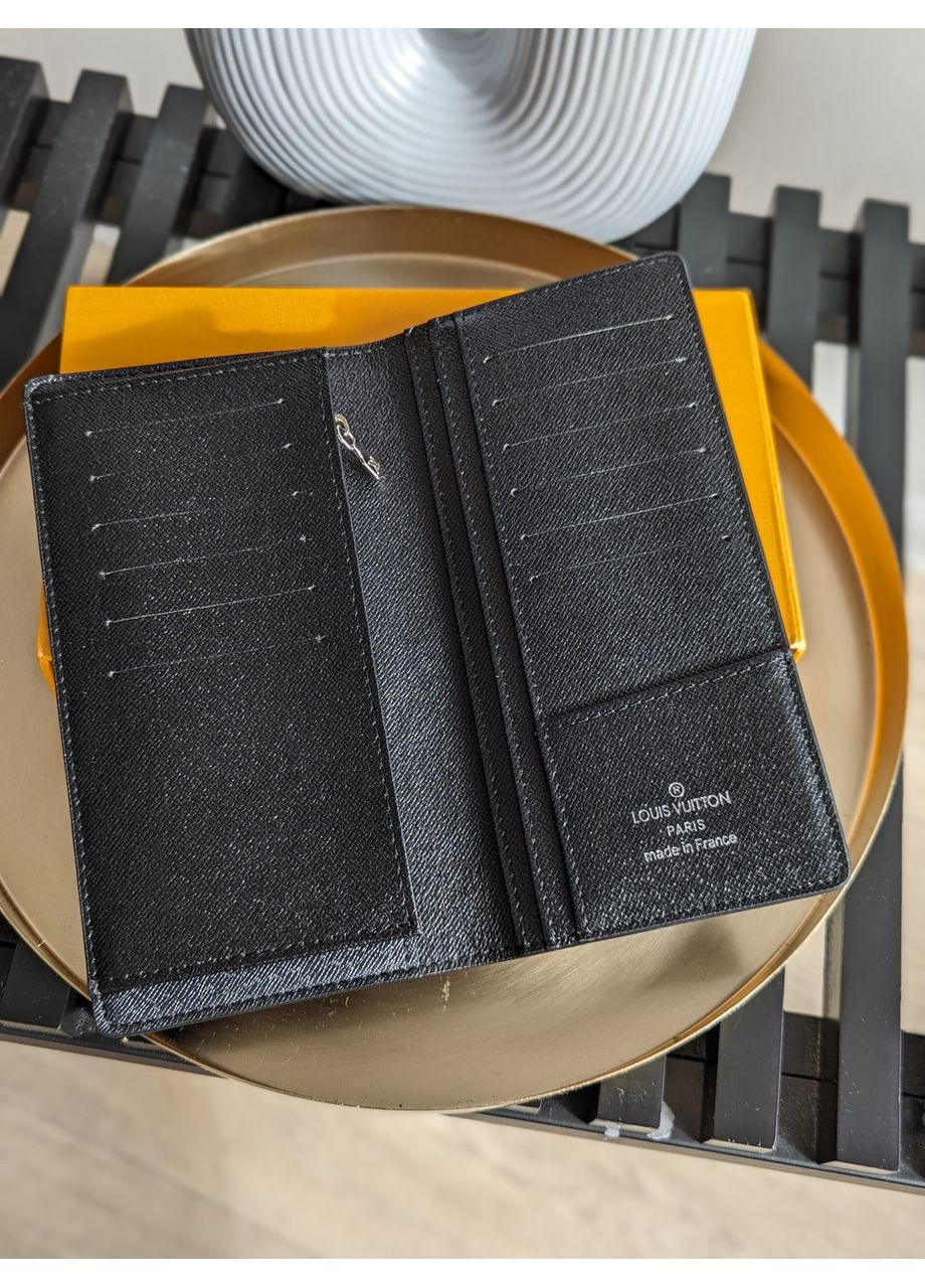 Чоловічий гаманець у клітину великий No Brand (369934889)