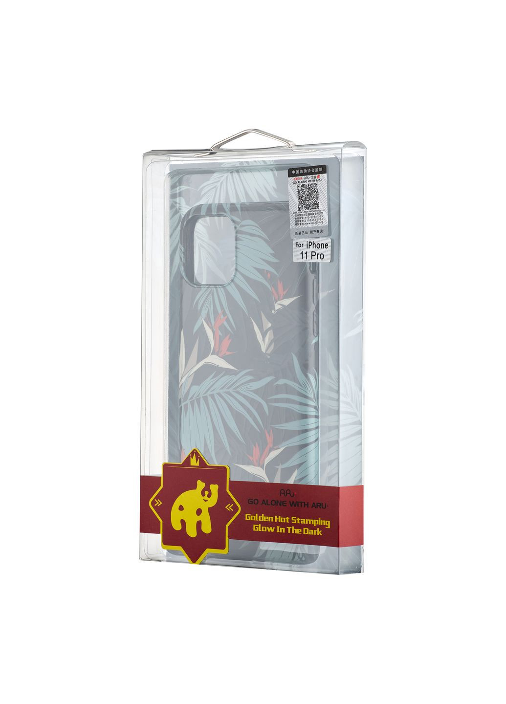 Чохол Lum Neon (світяться у темряві) Leaf Case iPhone 11 Pro (297452809)