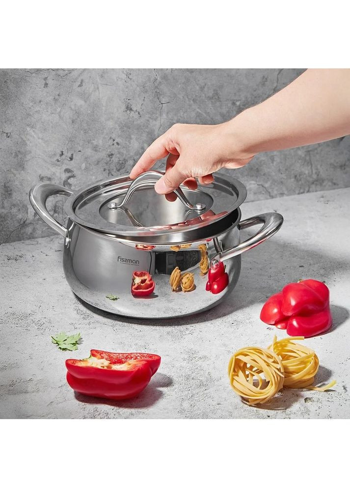 Каструля з кришкою Absolute Pro 3,2 л 5546 Fissman (373216464)