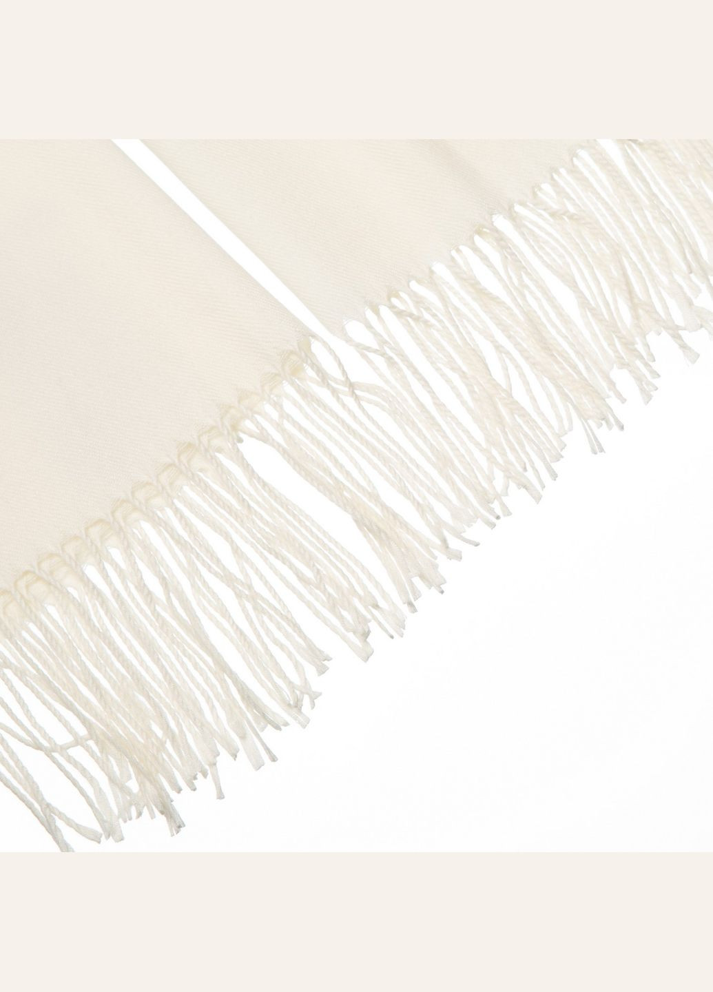 Палантин мужской однотонный кашемир молочный IDANA 945-952 LuckyLOOK 945-952M (322789795)