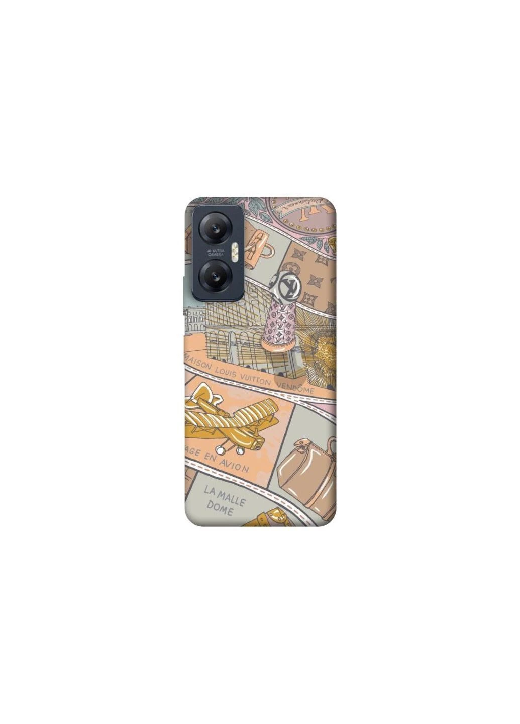 Чохол на Infinix Hot 20 5G Fashion collage ver.2 Frontalka (382285559)