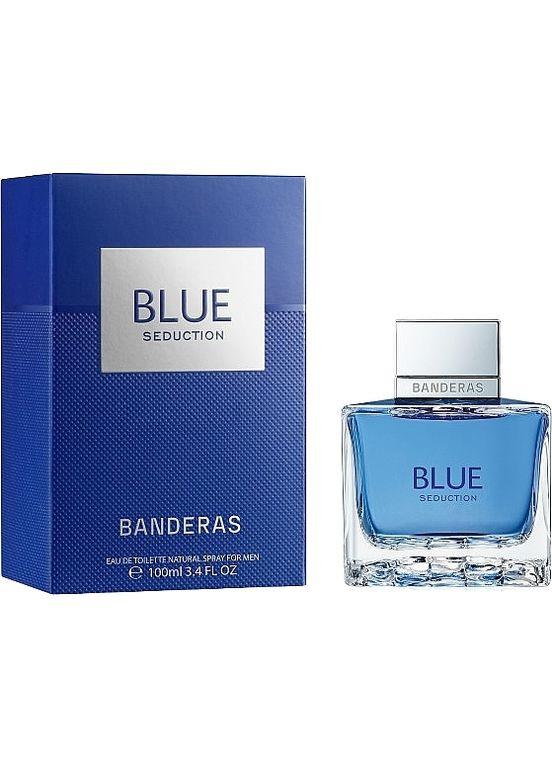 Туалетная вода мужская Blue Seduction EDT 100мл (8411061081150) Antonio Banderas (366183691)