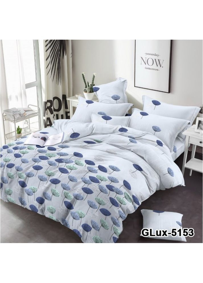 Постельное белье Люцина Голубой, бязь Семейный Комфорт-текстиль (354823181)