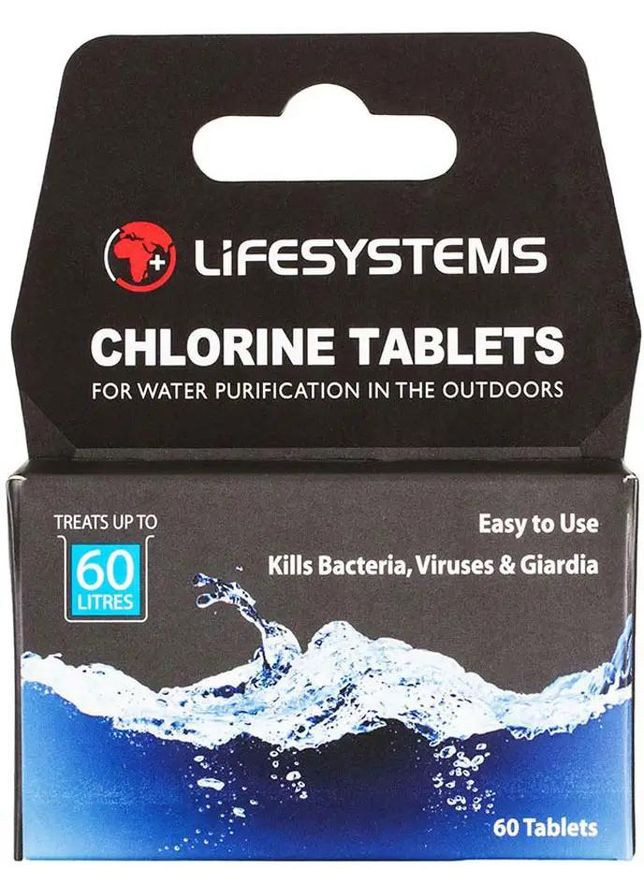 Пігулки для очищення води Chlorine Lifesystems (316446642)